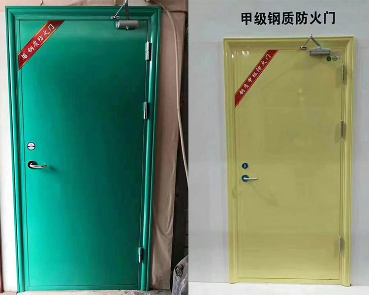 恒晟防火門廠家什么樣的鋼制防火門受客戶歡迎？
